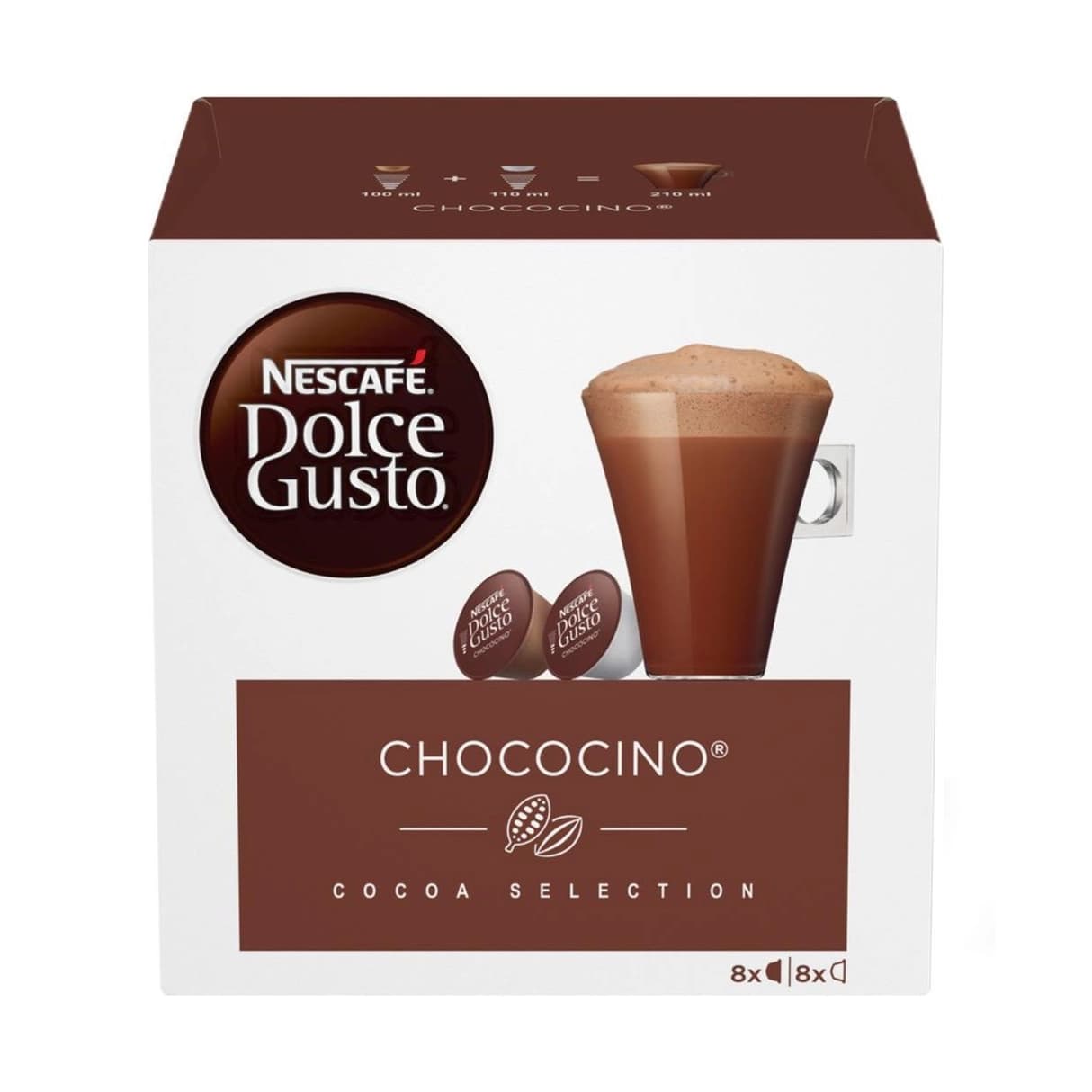 Nescafe Dolce Gusto Chococino (Капсулы Нескафе Дольче Густо Чокочино) 256г