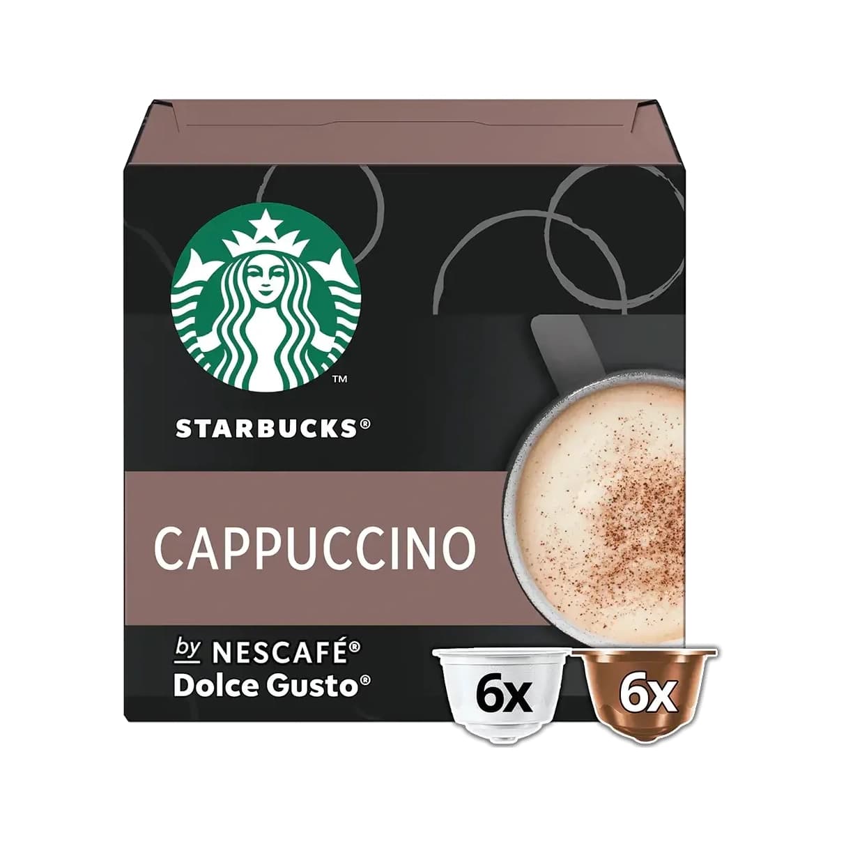 Starbucks Cappuccino (Капсулы Старбакс Капучино) 120г