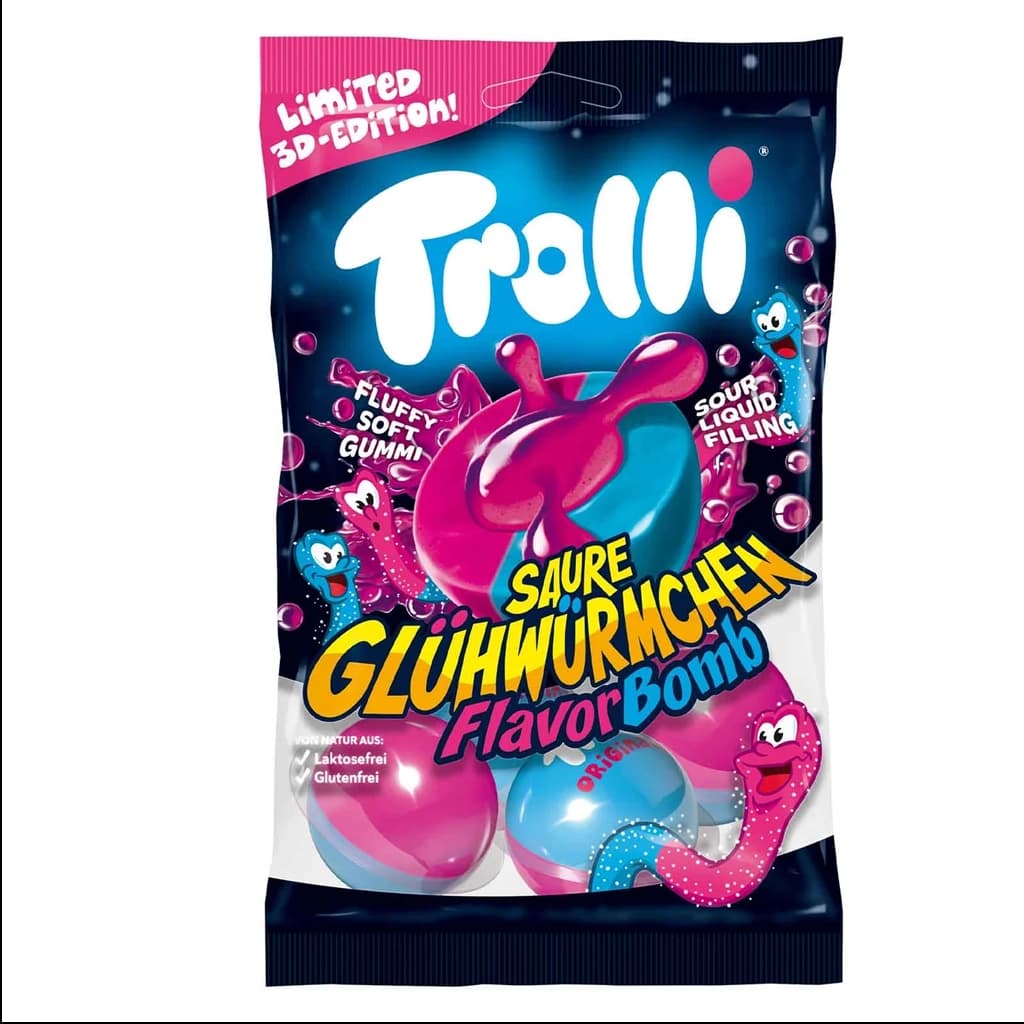 Trolli Sour Flavourbomb (Мармелад Тролли Флейворбомб) 75г