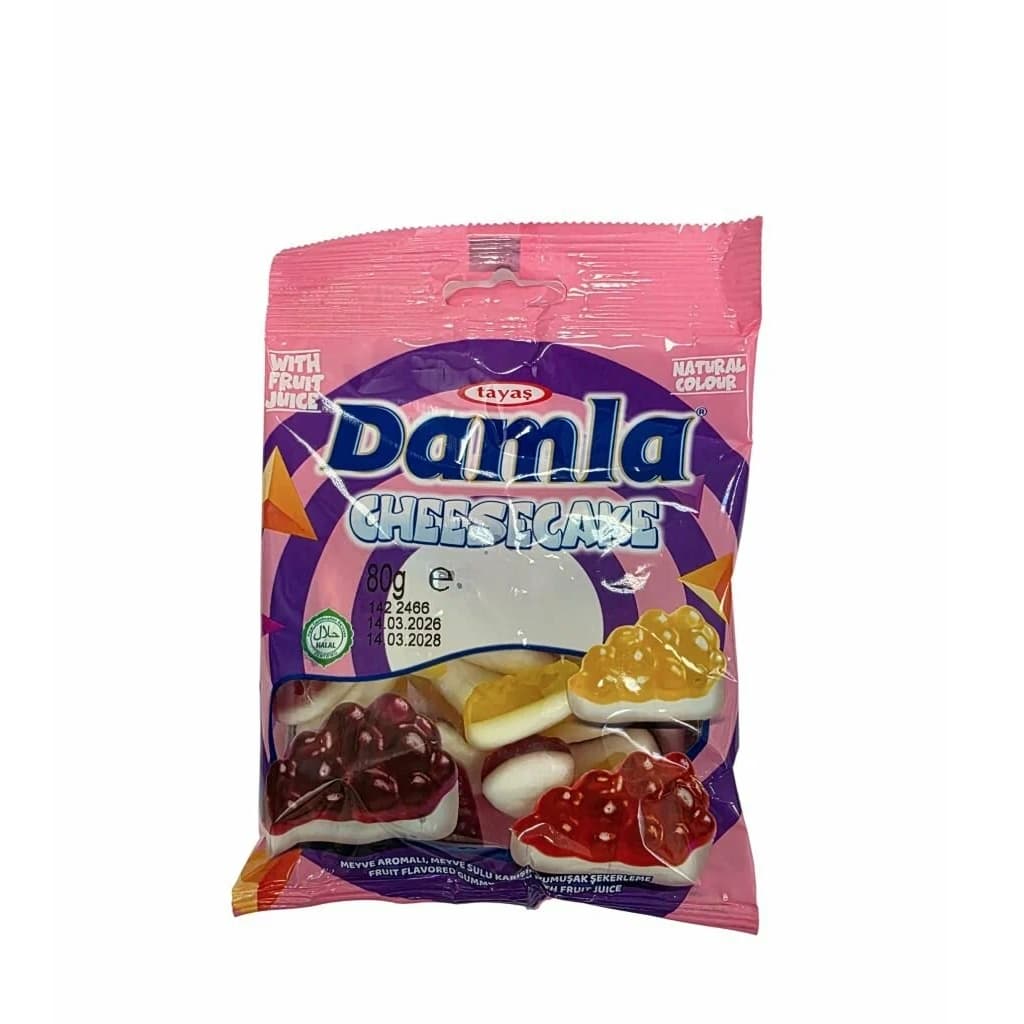 Жевательный Мармелад DAMLA Чизкейк 80гр