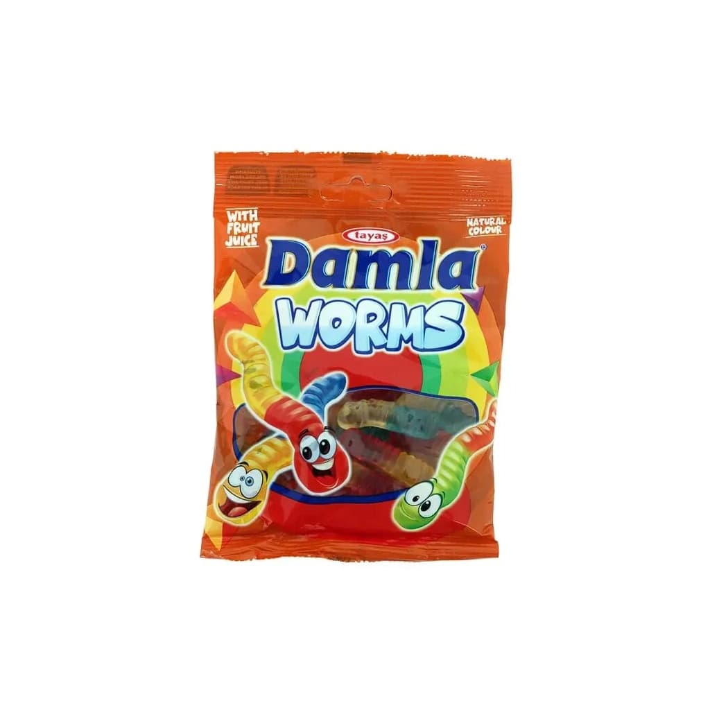 Жевательный Мармелад DAMLA Червячки 80гр