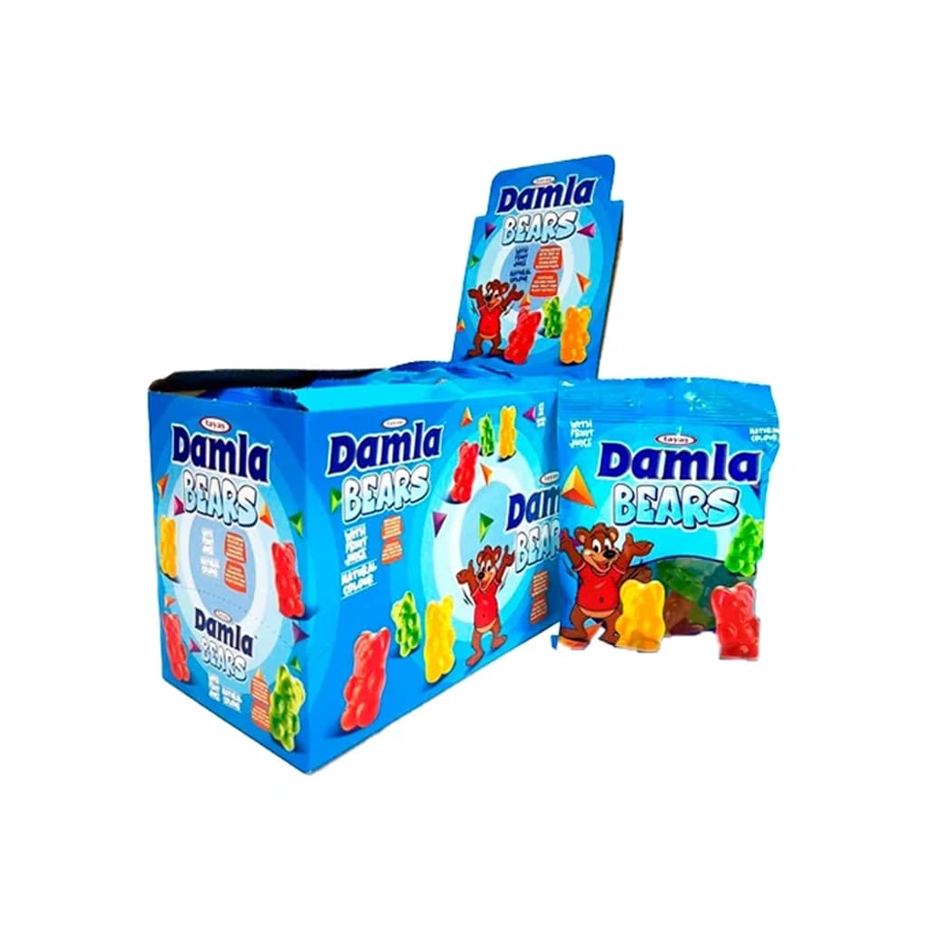 Жевательный Мармелад DAMLA Мишки 80гр (12)*6 2097