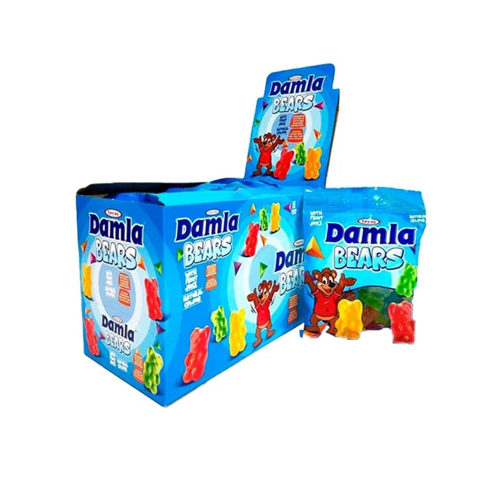 Жевательный Мармелад DAMLA Кислые мишки 80гр (12)*6 2098