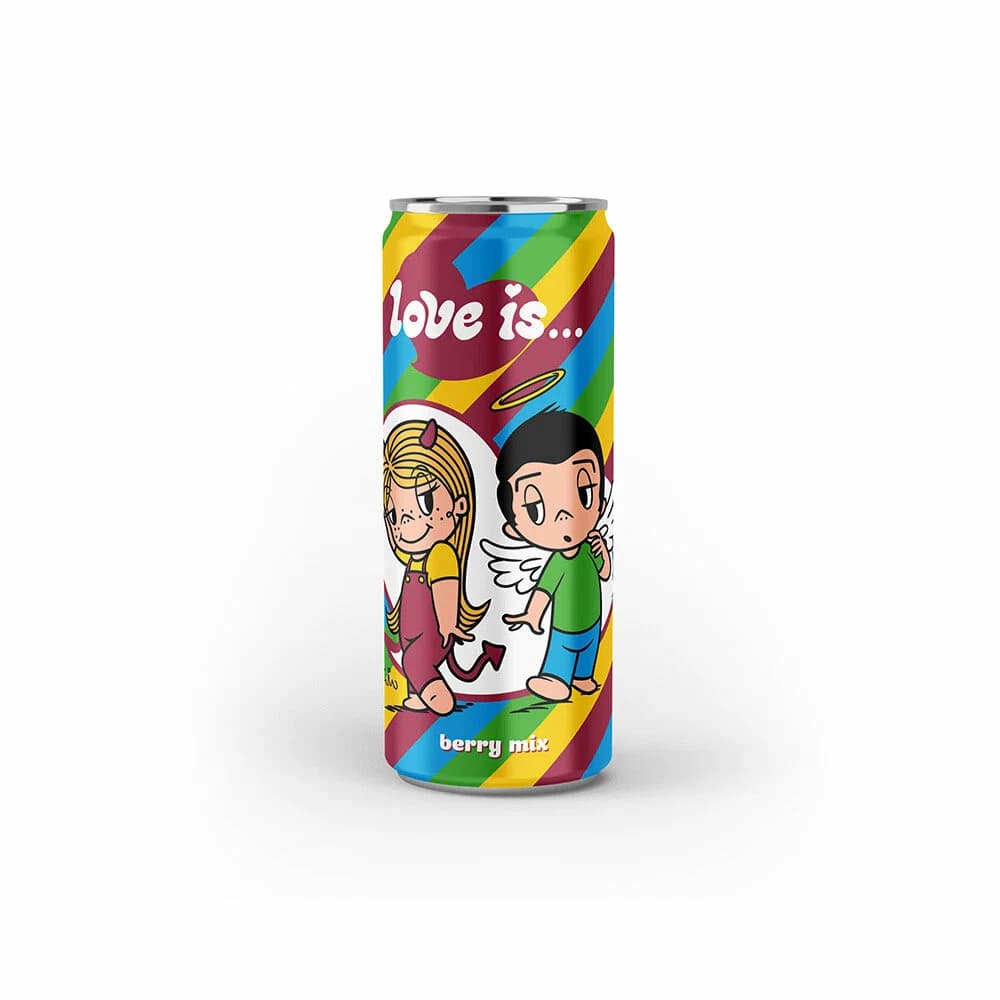 Напиток б/а газ. Love is Ягодный микс 330 мл Россия ж/б