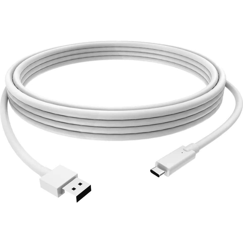 Кабель USB "WALKER" C305, 2.1А, Type-C, поддержка QC, белый
